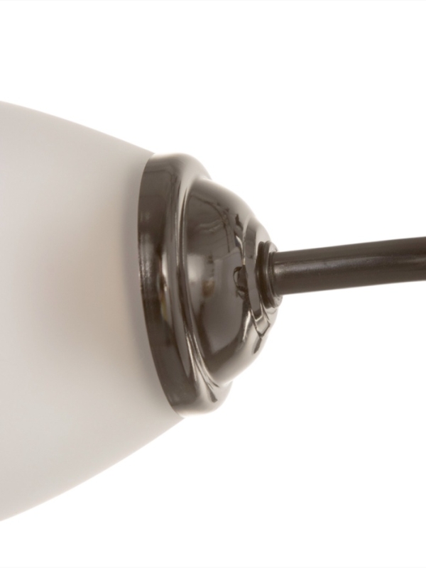 Люстра Люстра "Том" 3х40Вт Е27 черный хром 56х56х26см