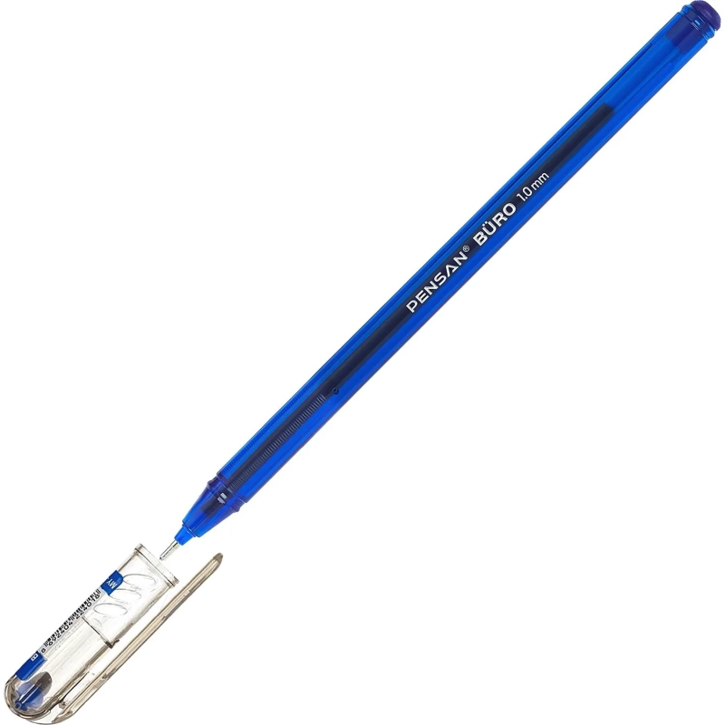 Ручка шариковая неавтомат. Pensan Buro,масл, синий 2270/50c