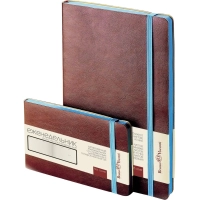 Ежедневник недатированный коричневый А5  MEGAPOLIS SOFT 3-470/06