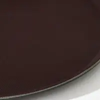 Поднос прорезиненный, d=40 см, коричневый