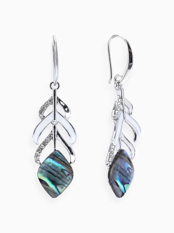 Серьги &laquo;Галиотис&raquo;, пёрышки