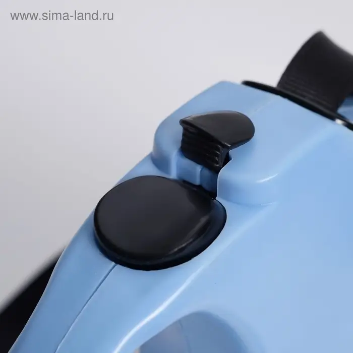 Рулетка DIIL, 4 м, до 20 кг, лента, голубая