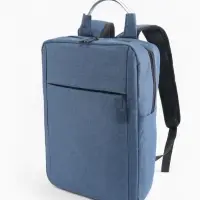 Рюкзак городской на молнии, наружный карман, размер 29&times;11&times;43 см, синий