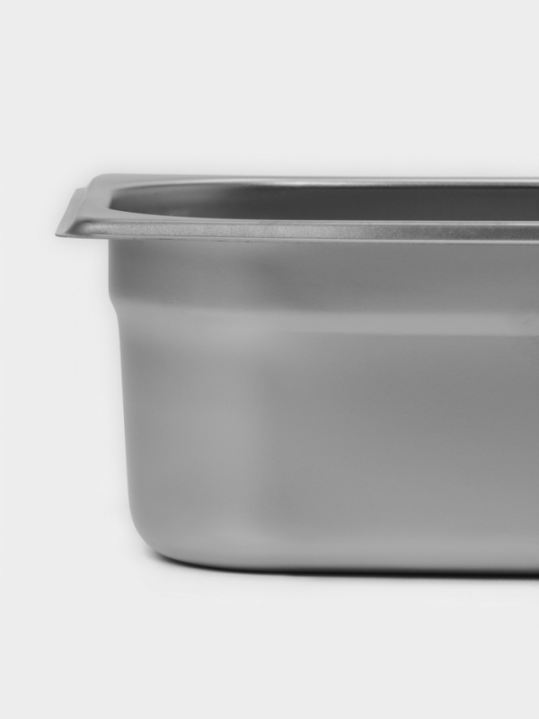 Гастроемкость 1/3x100 мм, 325x176x100 мм, толщина 0,8 мм Гастроемкость 1/3x100 мм, 325x176x100 мм, толщина 0,8 мм