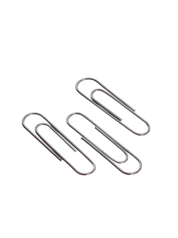 Скрепки 25 мм оцинкованные в пластиковой тубе 400 штук