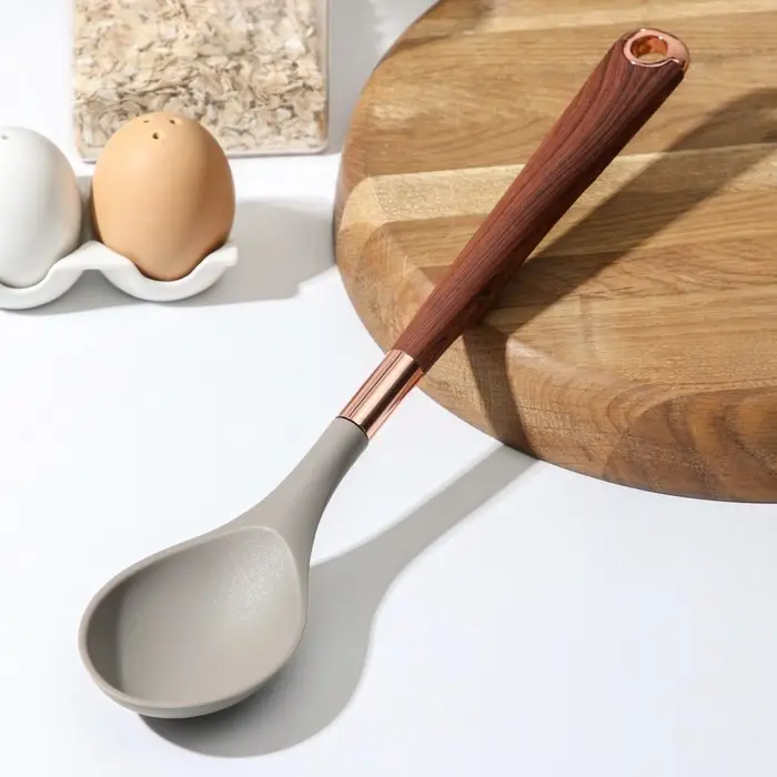 Ложка гарнирная Доляна «Лакруа», силикон, 33×6,8 см Ложка гарнирная Доляна «Лакруа», силикон, 33×6,8 см