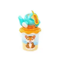 Набор игрушек для песочницы &laquo;Сафари&raquo;, 5 предметов: ведро, ситечко, лопатка, грабельки, лейка малая, МИКС