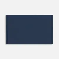 Лейбл из ПВХ Dzeta, XL, темно-синий