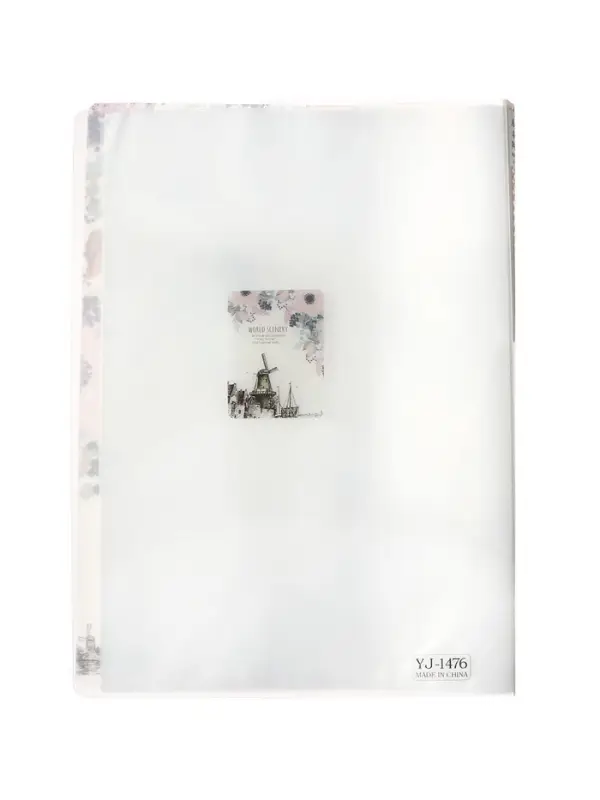 Папка формат А4, с 40 прозрачными файлами &laquo;Город&raquo;, МИКС