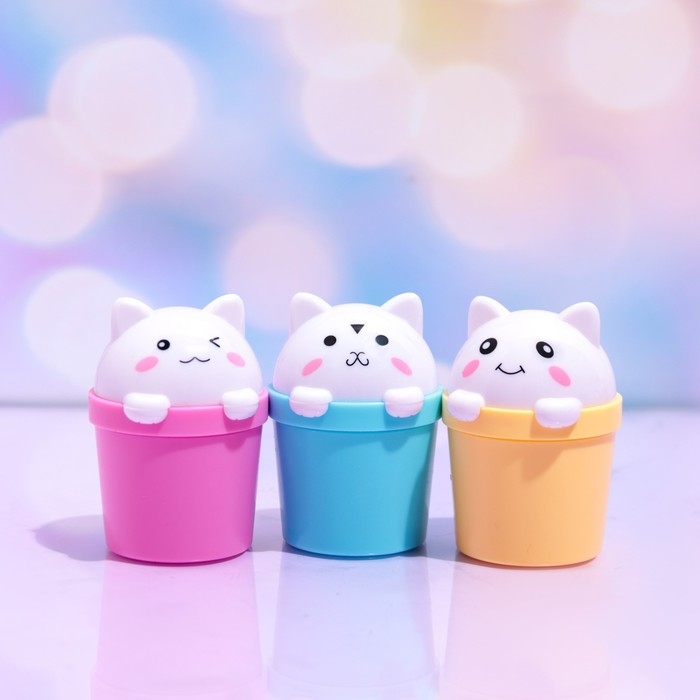 Бальзам для губ «Японские котята», микс Бальзам для губ «Японские котята», микс