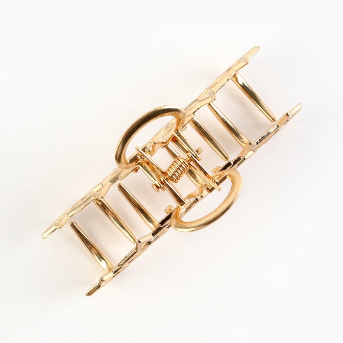 Краб для волос со звёздами «Сияй», 7 х 2.5 х 2 см Краб для волос со звёздами «Сияй», 7 х 2.5 х 2 см