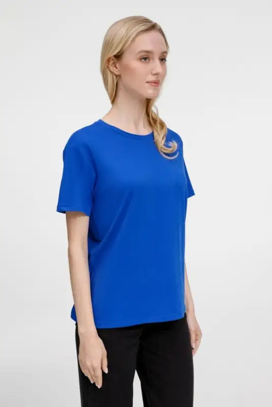 Футболка унисекс Senti, ярко-синяя, размер S Футболка унисекс Senti, ярко-синяя, размер S