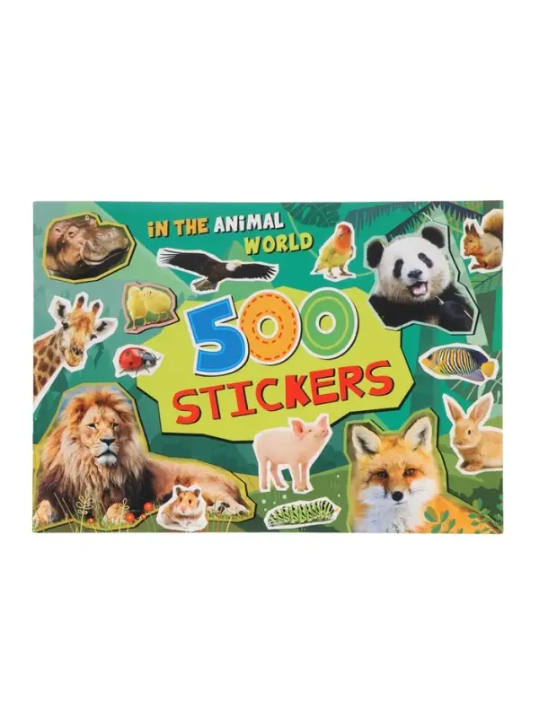 Stickerbook Animals 500stickers inside Stickerbook Animals 500stickers inside