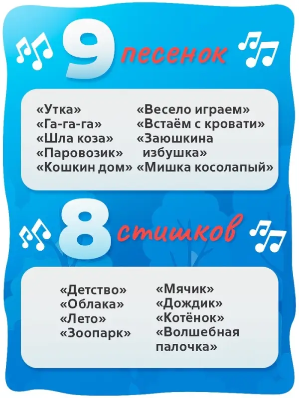 Музыкальная игрушка ZABIAKA &laquo;Медвежонок&raquo;, световые и звуковые эффекты