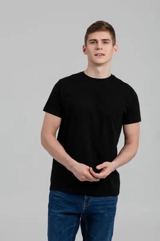 Футболка T-bolka 160 Original черная, размер XXS
