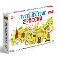 Настольная игра &laquo;Путешествие по России&raquo;, 36 карт, 7+