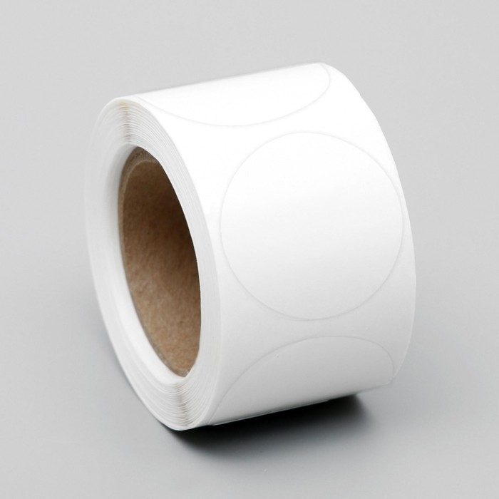 Наклейка прозрачная 3,8 х 3,8 см, 300 шт Наклейка прозрачная 3,8 х 3,8 см, 300 шт