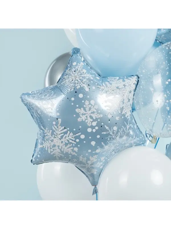 Воздушный шар фольгированный 19 Воздушный шар фольгированный 19" «Снежинка»