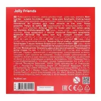 Гуашь 9 цветов &times; 20 мл, ErichKrause Jolly Friends, в картонной упаковке