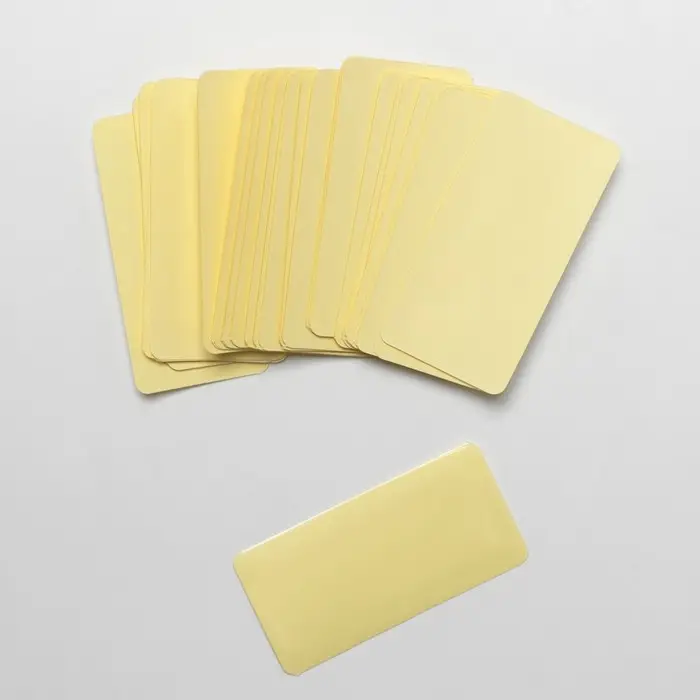 Ценник самоклеящийся, набор 50 шт., 6×3 см, цвет прозрачный