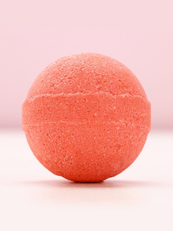 Бомбочка для ванны «С 8 Марта!», 130 г, аромат малинового варенья, ЧИСТОЕ СЧАСТЬЕ