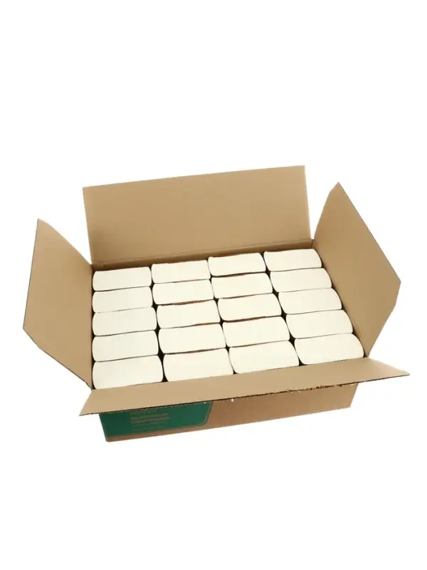 Бумажные полотенца Z-сложения SoffiPro Comfort 21*19,двухслойные,150 шт