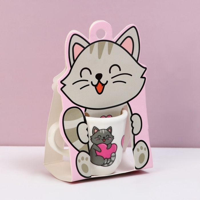 Кружка, сувенир «Счастье моё», 30 мл Кружка, сувенир «Счастье моё», 30 мл