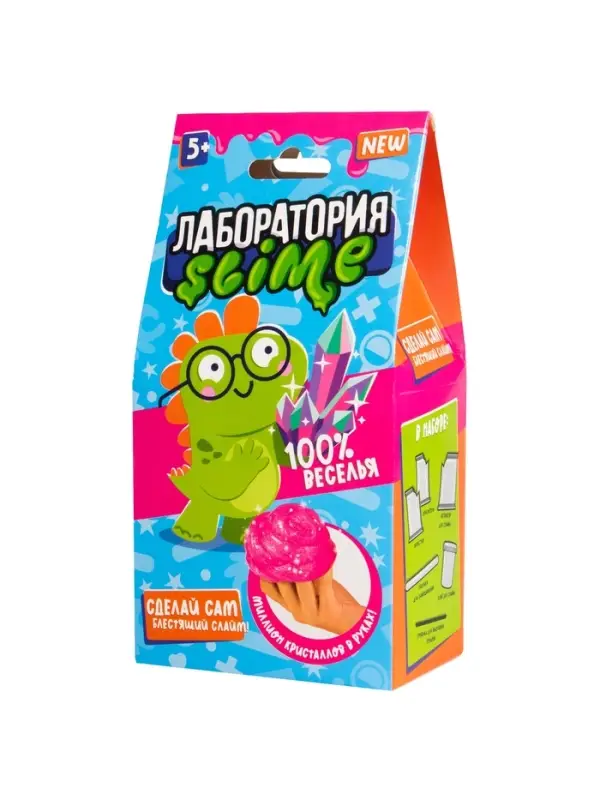 Игрушка для детей модели Slime лаборатория Игрушка для детей модели Slime лаборатория "Crystal slime" 100 г