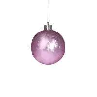 Ёлочные игрушки &laquo;Лоран ассорти&raquo;, шары новогодние, d=6 см, набор 16 шт., сиреневый