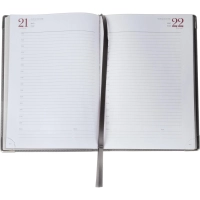 Ежедневник полудатированный А5+ п/дат. boss (серый) 3-404/273