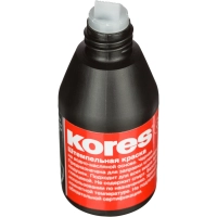 Краска штемпельная KORES черная 71334 на водно-масляной