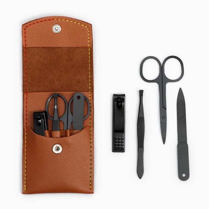 Маникюрный набор 4 предмета «Man rules», 10,2 х 7 см