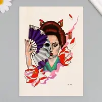 Переводная тату на тело цветная &laquo;Красота внутри&raquo;, 26.1&times;14.6 см