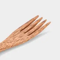 Вилка, 16 см, кокос