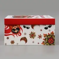 Коробка подарочная, складная 31.2&times;25.6&times;16.1 см &laquo;Русский стиль&raquo;