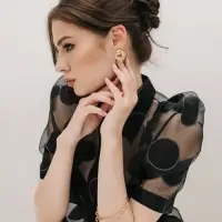 Серьги металл &laquo;Круги переплетение&raquo;, цвет золото