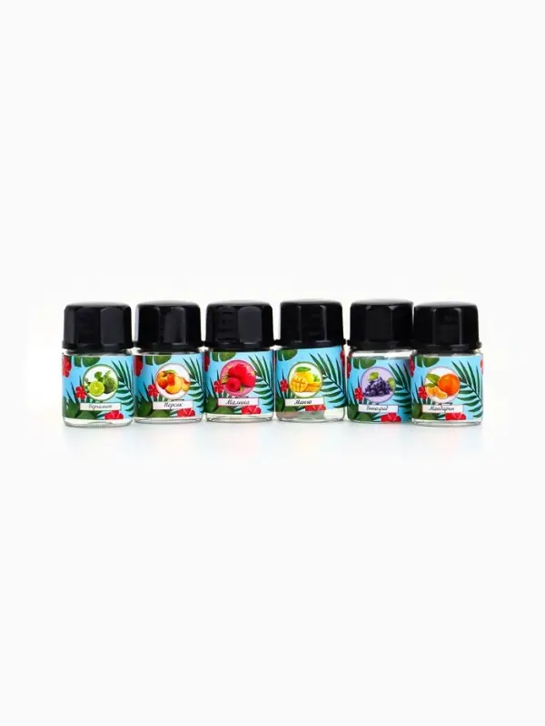 Набор эфирных масел &laquo;Тропический&raquo;, 6 штук по 3 мл, &laquo;Богатство Аромата&raquo;