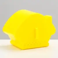 Домик для грызунов, 13.5&times;9&times;10.5 см, охлаждающий, пластик, жёлтый