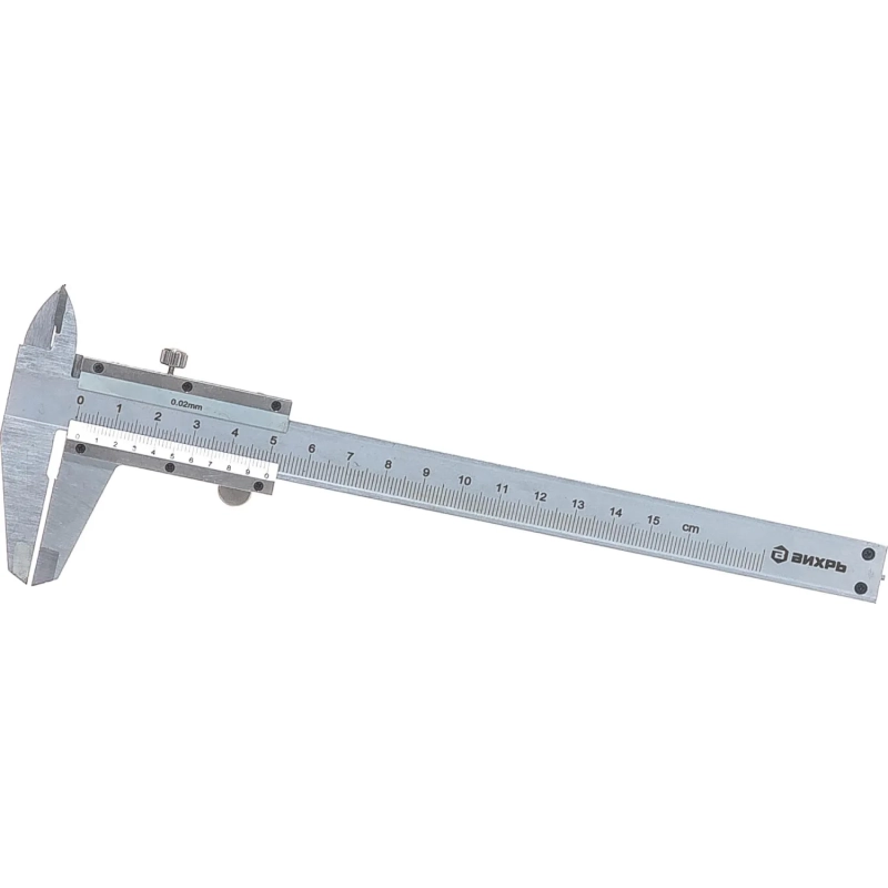 Штангенциркуль ШЦ-150 с глубинометром Вихрь 73/11/2/1