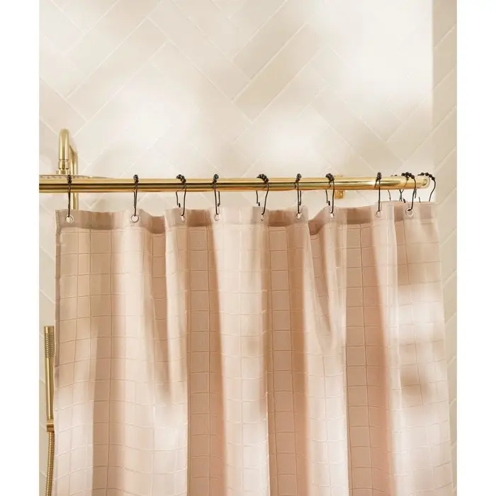 Штора для ванной &laquo;Софт Мист&raquo;, с люверсами, 180&times;180 см, полиэстер, бежевая
