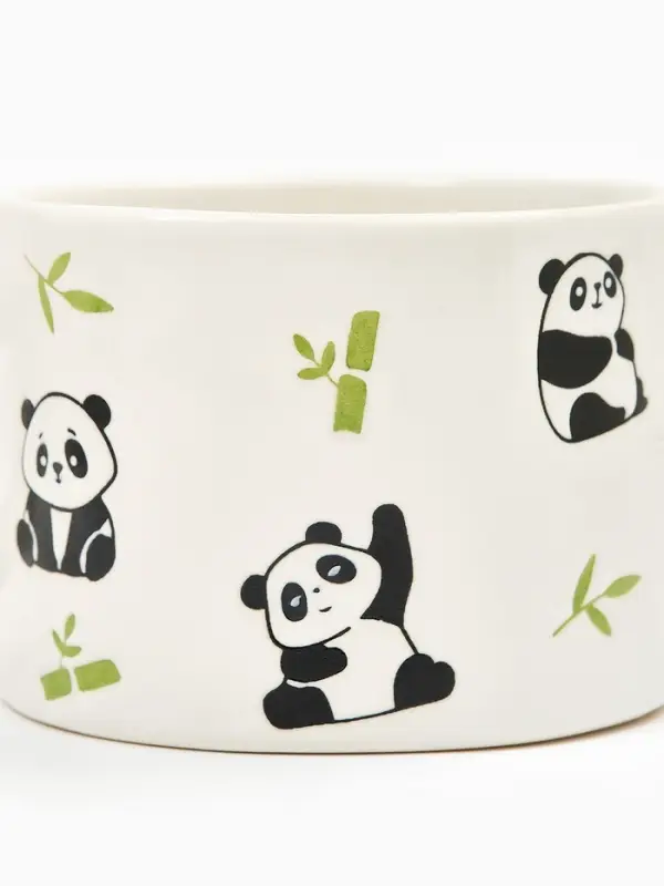 Кружка керамическая «Панды», 320 мл, ручная работа