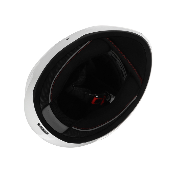 Шлем интеграл с двумя визорами, размер XL (60-61), модель BLD-M67E, белый глянцевый