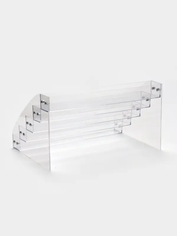 Подставка под лаки 5 этажей, 31.3&times;17.8&times;22.4 см, оргстекло 2 мм