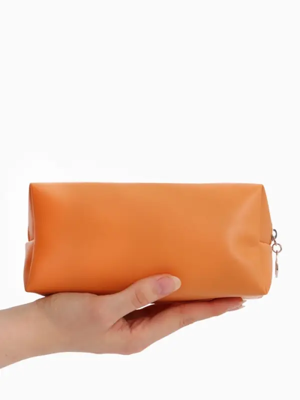 Косметичка дор Одноцвет 19*7,5*8,5, отд на молнии, бежевый