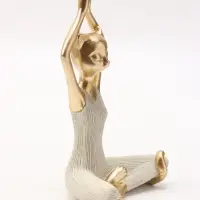 Фигура интерьерная &laquo;Кошка - йогиня&raquo;, 13&times;9.5&times;20.3 см