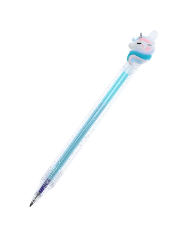 Ручка гелевая-прикол Единорог  МИКС