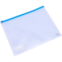 Папка-конверт на молнии zip   A4 РР  0,18 мм в ассортименте E38975