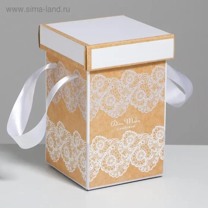 Набор коробок 3 в 1 «Кружево», 10 × 18, 14 × 23, 17 × 25 см Набор коробок 3 в 1 «Кружево», 10 × 18, 14 × 23, 17 × 25 см