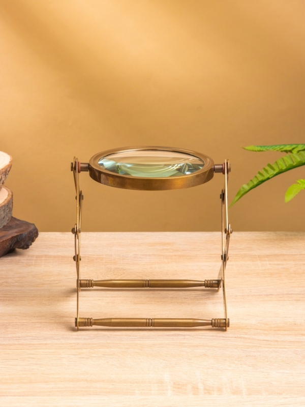 Лупа «Исследователь», 13.5×14×3.5 см, алюминий Лупа «Исследователь», 13.5×14×3.5 см, алюминий