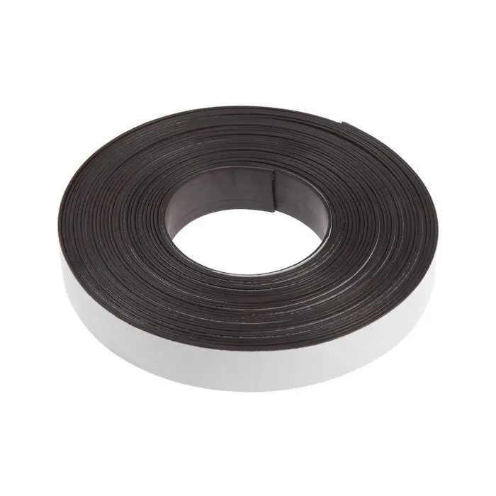 Магнитная лента ТУНДРА, с клеевым слоем, 25&times;1.5 мм, длина 10 м